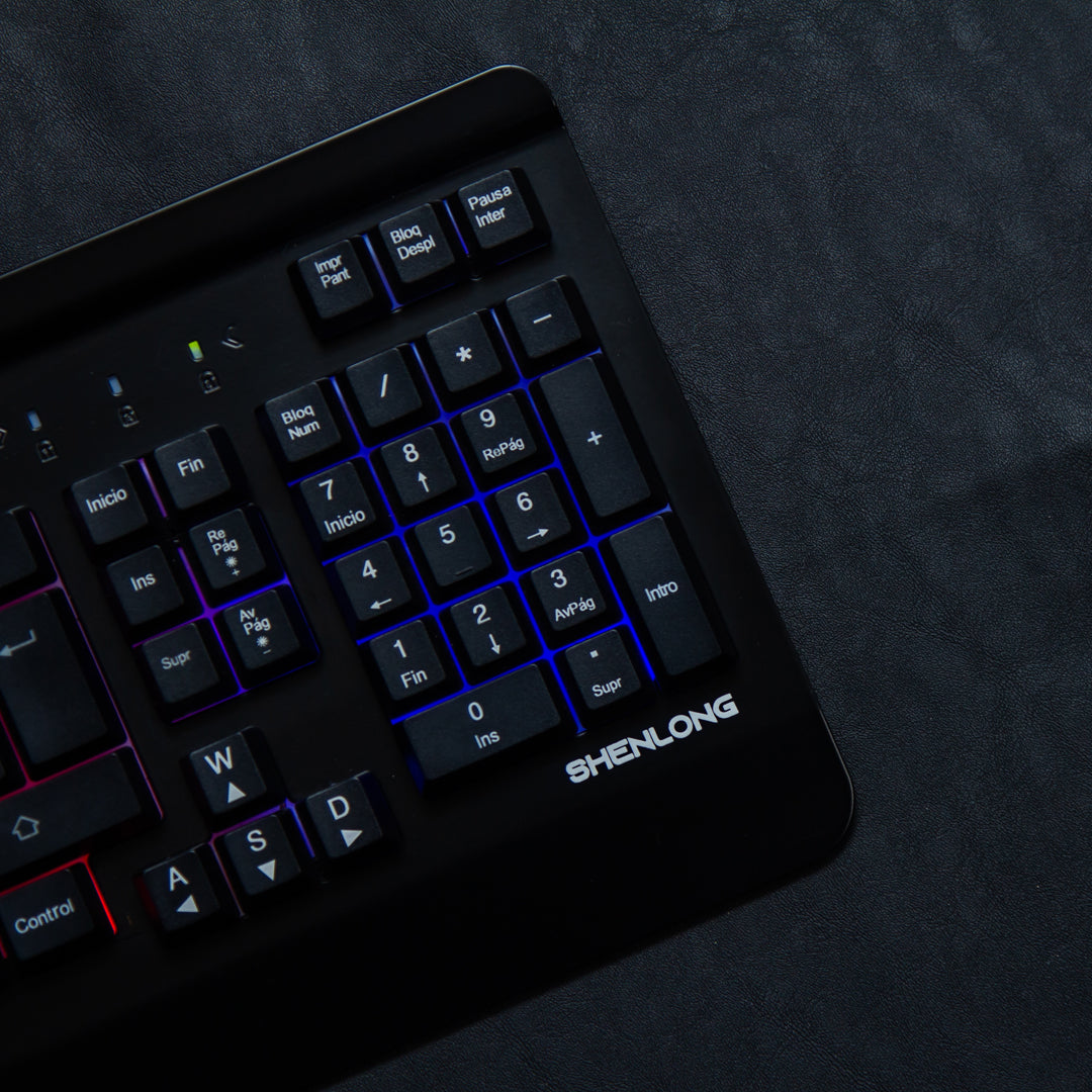 Teclado de Membrana Shenlong KB8700