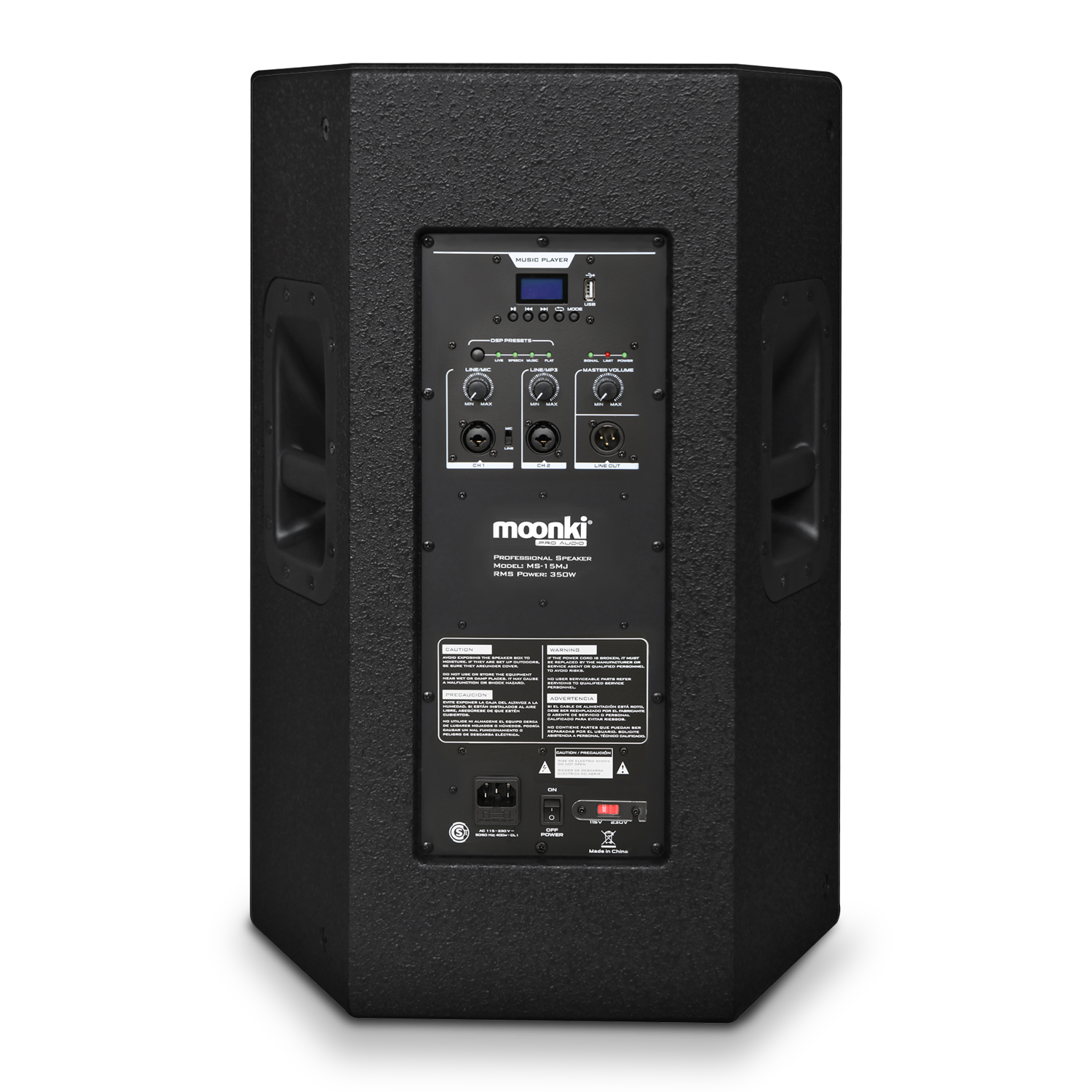 Parlante Profesional Moonki Sound MS-15MJ