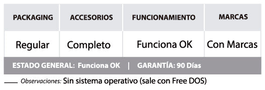 Notebook 14" HDC CY-14N3450-464 (2) - OUTLET