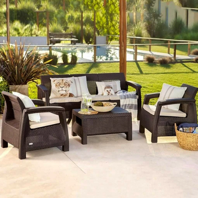 Set de sillones Keter Corfu Lounge (3PCS)