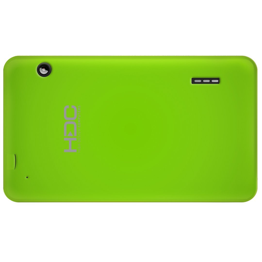 Tablet HDC H7 ONE con Funda de Silicona Verde - OUTLET