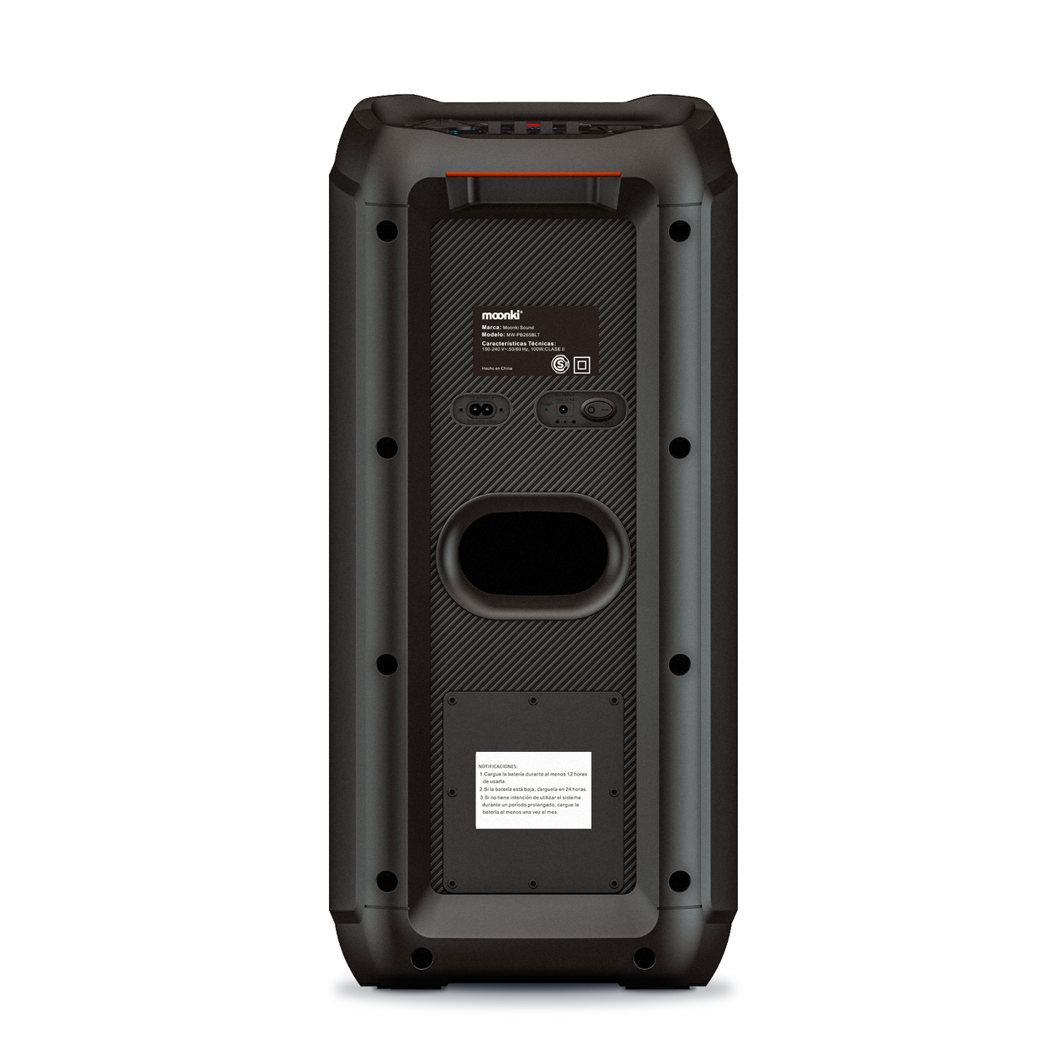 Parlante Party Speaker Moonki Sound MW-PB265BLT