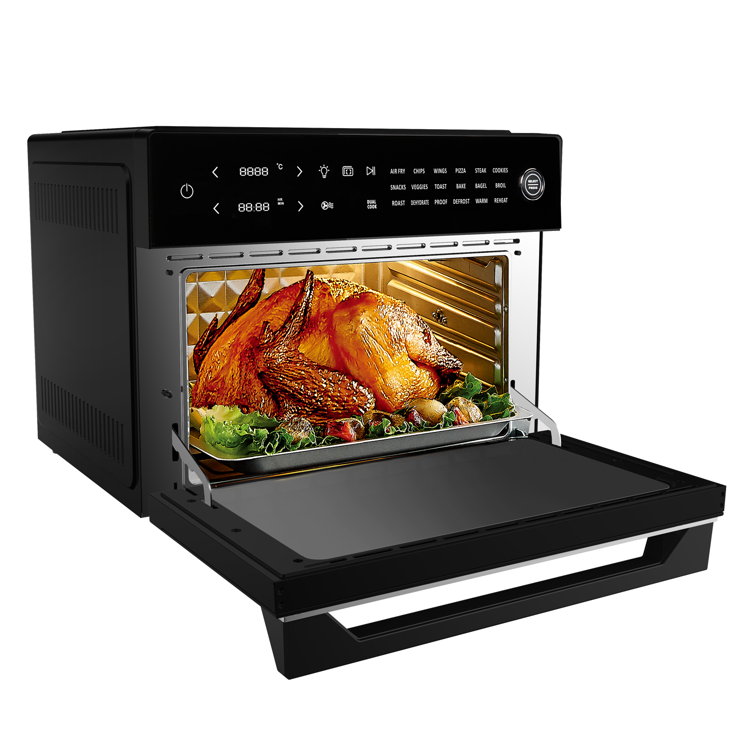 Horno smart con freidora de aire HDC HAF-SO30LBK