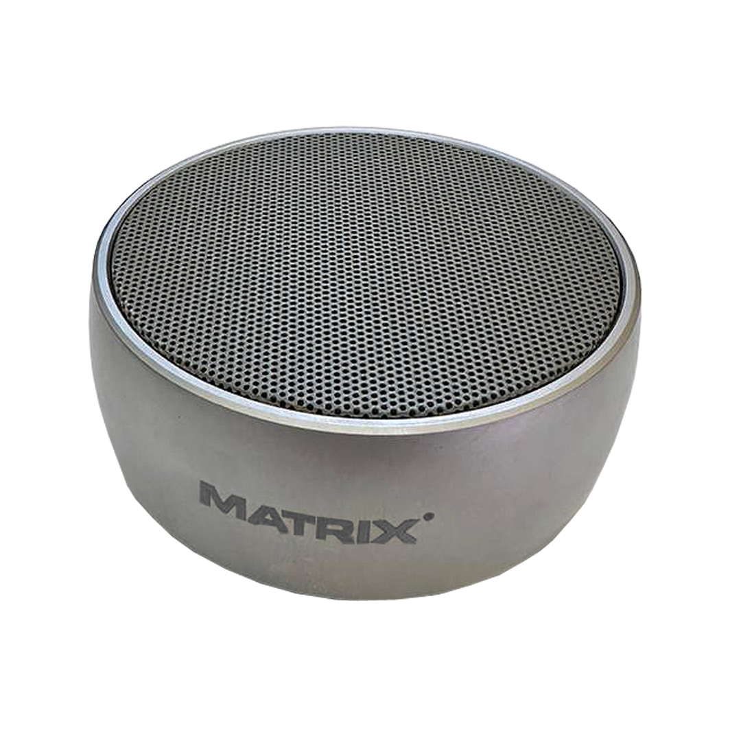Parlante BT MATRIX MINIBASS Silver