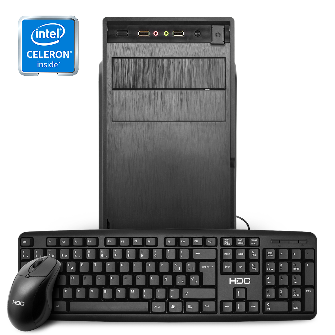 Pc Desktop HDC DHI500-0002 Celeron G5905 + Monitor HDC 21.5 FHD HDC